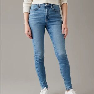American Eagle Outfitters High Rise Blue Jeans